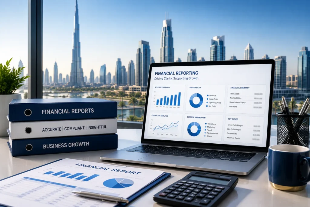 Expert Financial Reporting Services for Businesses in Dubai