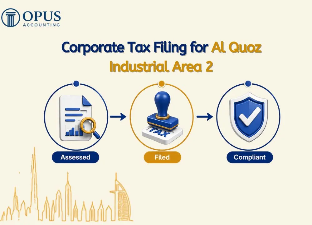 Corporate Tax Filing for Al Quoz Industrial Area 2