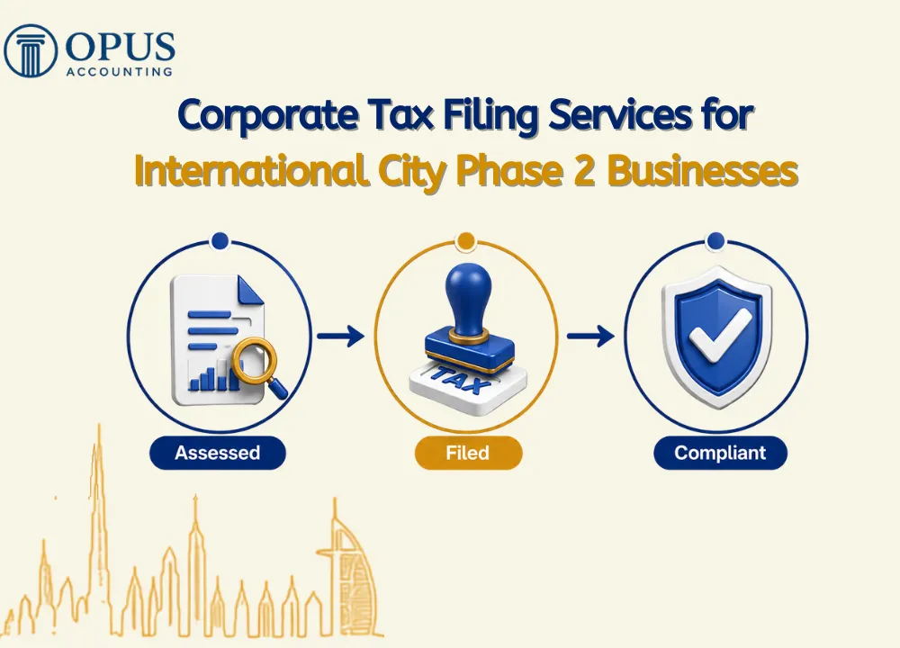 Corporate Tax Filing Services for International City Phase 2 Businesses
