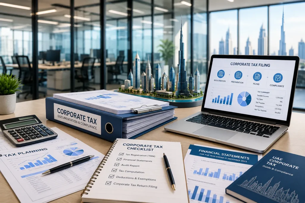 Comprehensive Corporate Tax Filing Services in Dubai​