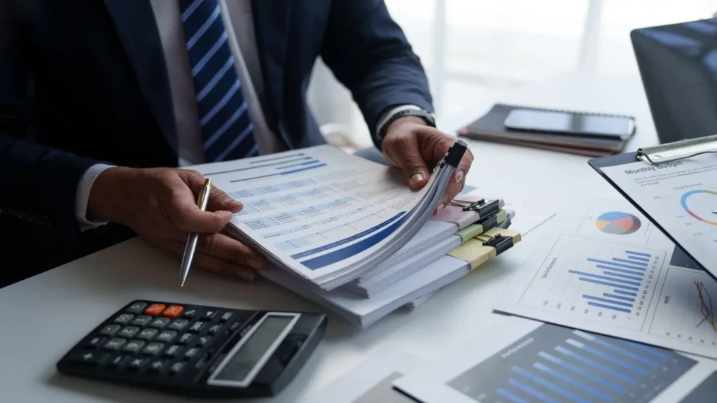 Review of financial statements