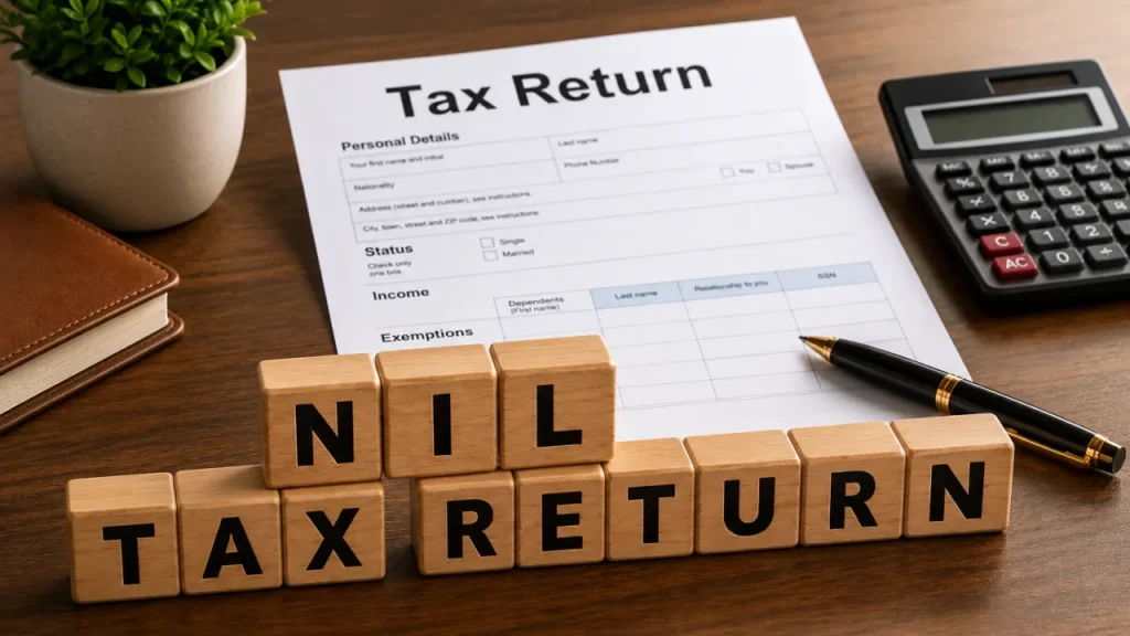 Nil Corporate Tax Return