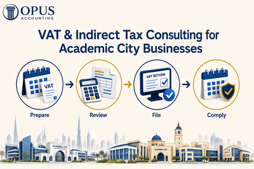 VAT & Indirect Tax Consulting for Academic City Businesses